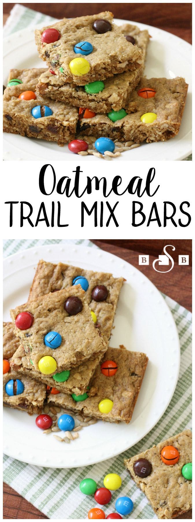 OATMEAL TRAIL MIX BARS #BAKERS13 - Butter with a Side of Bread