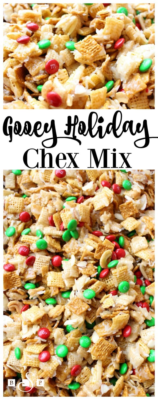 GOOEY HOLIDAY CHEX MIX - Butter with a Side of Bread