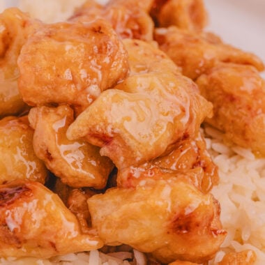 lemon glazed take-out style chicken