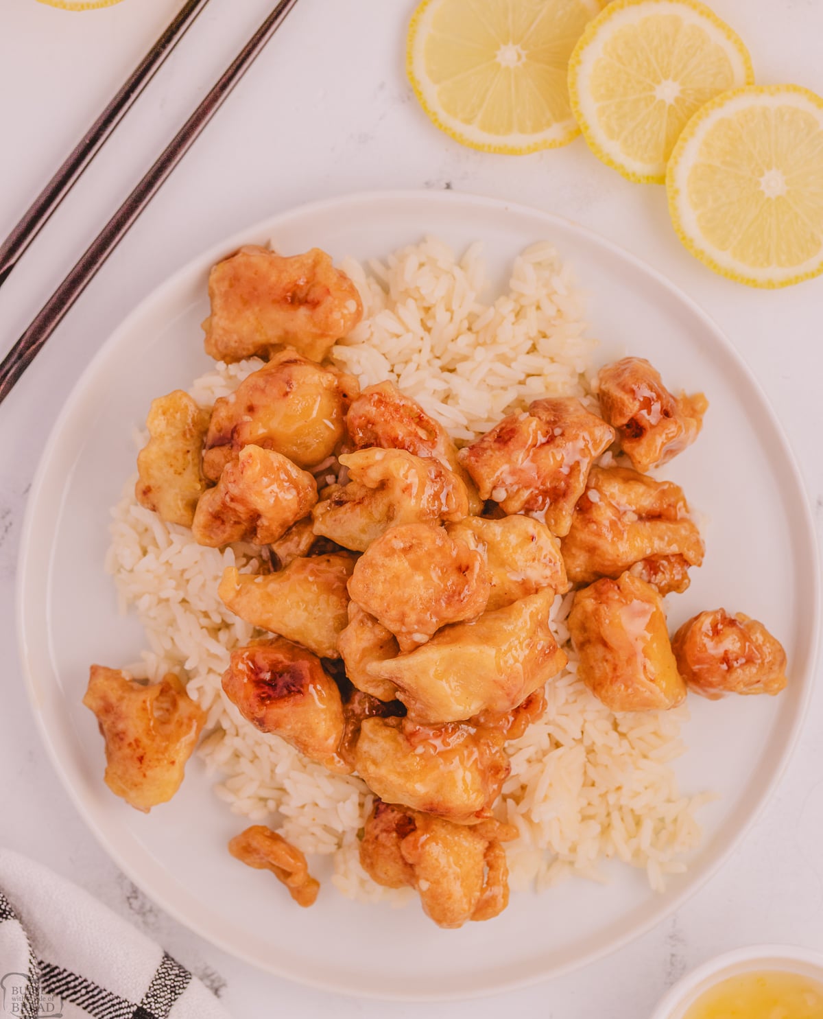 Asian take-out Lemon Chicken