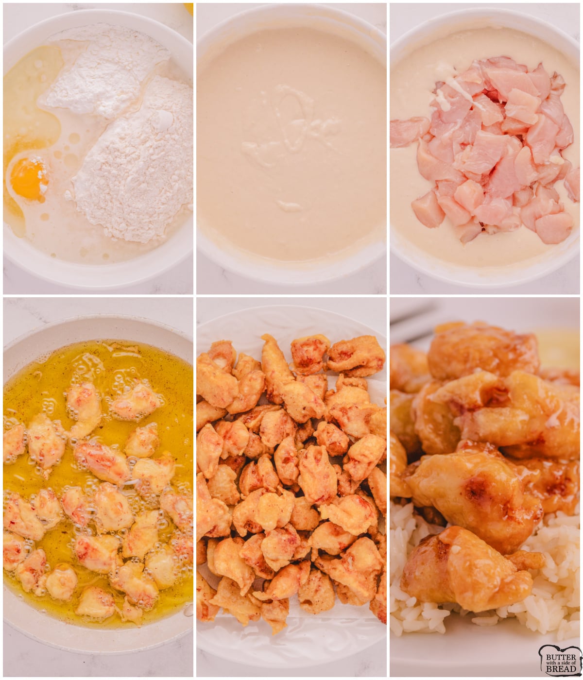 how to make Asian take-out Lemon Chicken