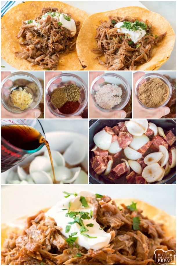 SLOW COOKER PORK CARNITAS - Butter with a Side of Bread
