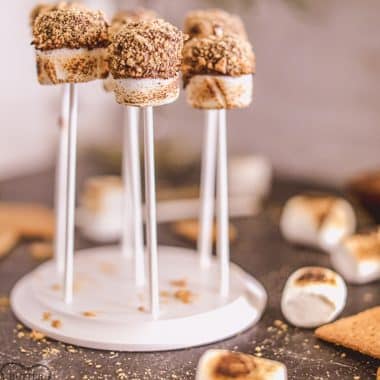 s'mores on a stick