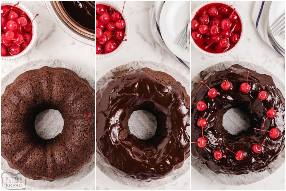 how to make Best Chocolate Cherry Cake recipe