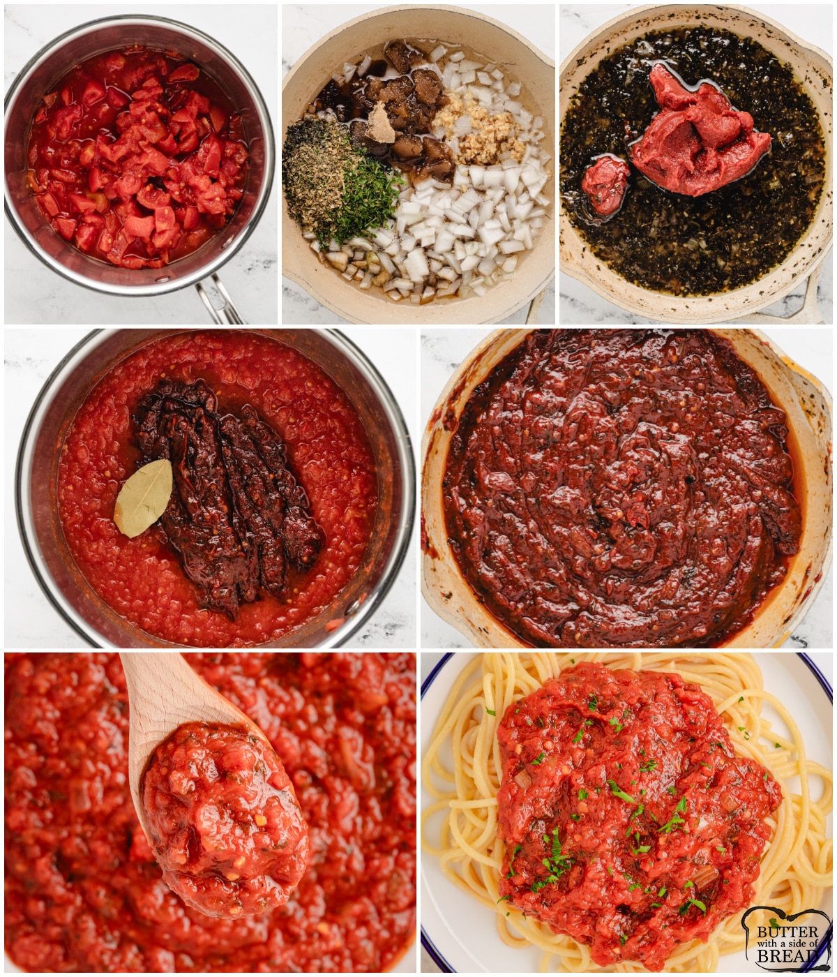 how to make marinara sauce with garden fresh tomatoes