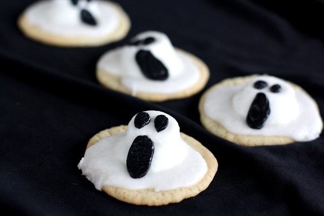 3-D Ghost Cookies, Butter with a Side of Bread