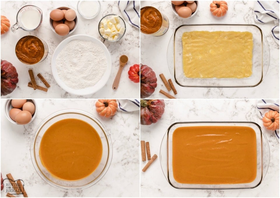 how to make a pumpkin pie cake recipe