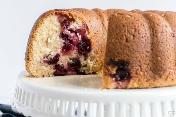 CHRISTMAS CRANBERRY CAKE - Butter with a Side of Bread