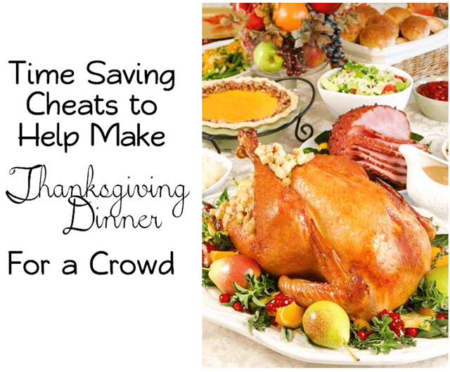 homemade vs store-bought, time saving tips for cooking thanksgiving dinner for a crowd, Butter with a Side of Bread