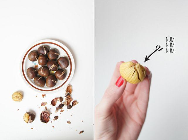 How to roast chestnuts @ Butter with a Side of Bread