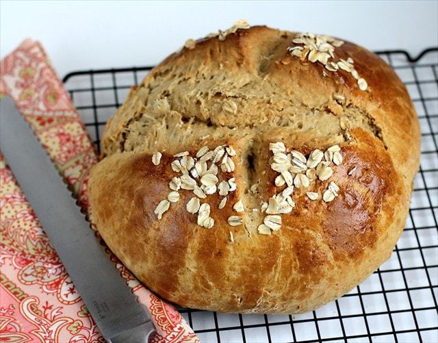 Honey Oat Quick Bread: Butter with a Side of Bread