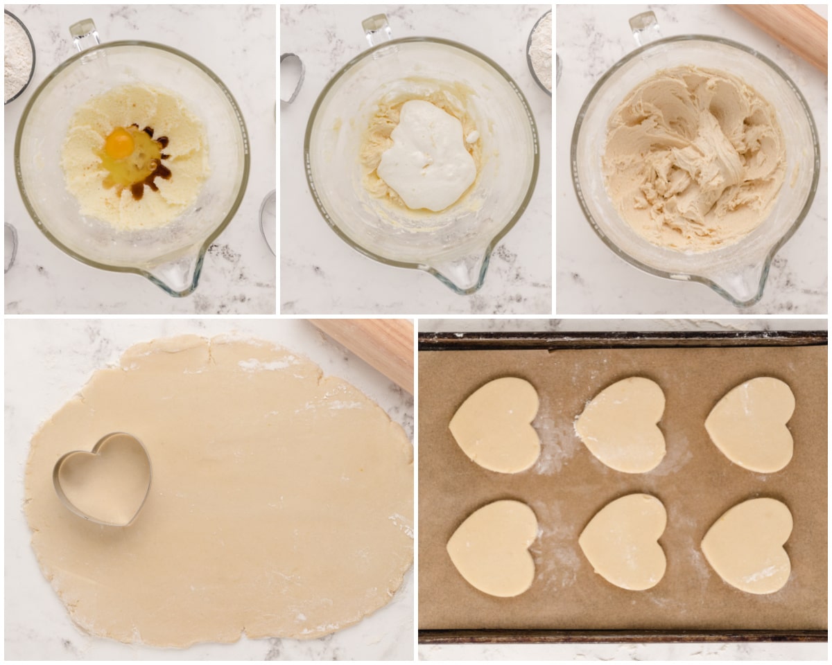 how to make chocolate heart valentine sugar cookies