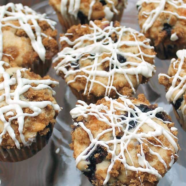 Berry Streusel Muffins: Butter with a side of bread