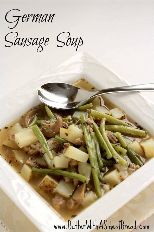 This is a favorite recipe on my husband's side of the family and, being the soup lover than I am, I've adopted it as well! It's so easy and makes quite a bit, so you have leftovers for lunch.