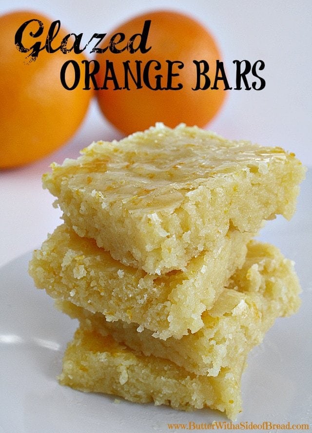 Butter With a Side of Bread: Orange Bars