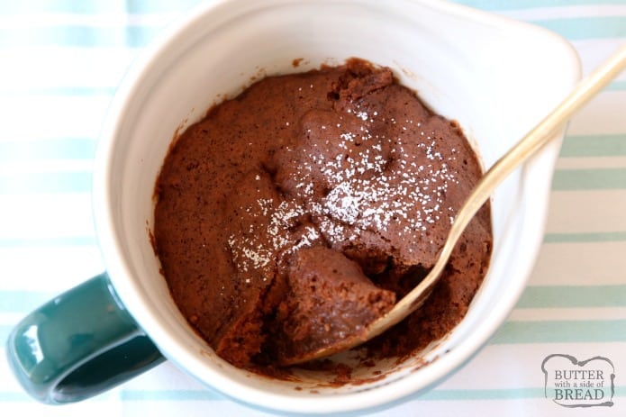 100 Calorie Chocolate Mug Cake Recipe made with common ingredients in 30 seconds! Soft, sweet & fudgy low-cal chocolate mug cake perfect for cravings. 