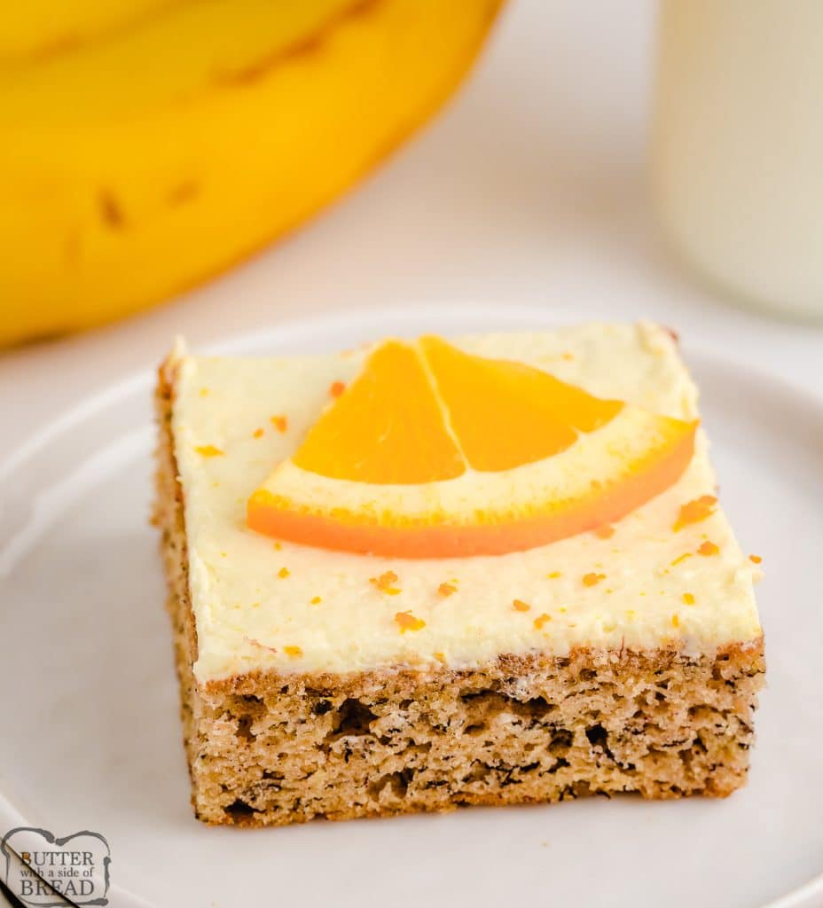 square of banana orange bar