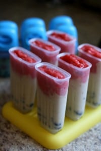 RED, WHITE & BLUE ALL-FRUIT POPSICLES: Butter with a Side of Bread