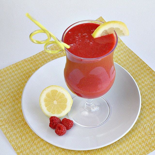 Butter With a Side of Bread: Lemon Raspberry Smoothies