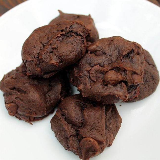 Chocolate Mint Cookies:Butter with a side of bread