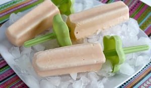 Butter with A Side of Bread: Creamy Cantaloupe Popsicles