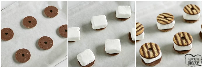 How to make s'mores in the oven