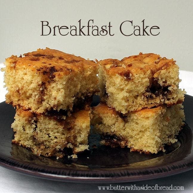 This super easy, little treat has been a favorite of mine since I was a little girl. I loved this "not-too-sweet" cake. It is perfect for brunches, breakfasts and more so yes, you can now say you have permission to eat cake for breakfast!!