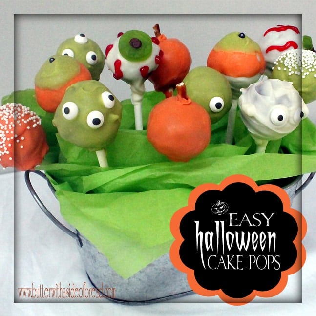 EASY HALLOWEEN CAKE POPS {Pinterest Fail Included} - Butter with a Side ...