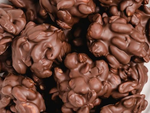 EASY CHOCOLATE NUT CLUSTERS - Butter with a Side of Bread