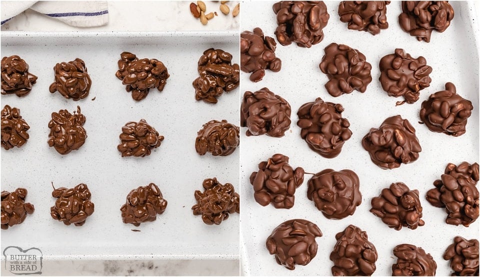 how to make Easy Chocolate Nut Clusters