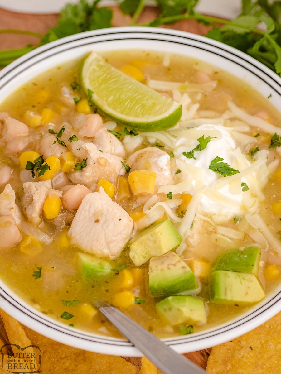 mexican chicken verde soup