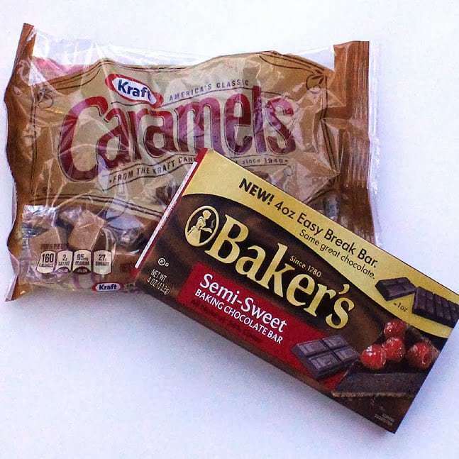 Chocolate Covered Caramels:Butter with a side of bread