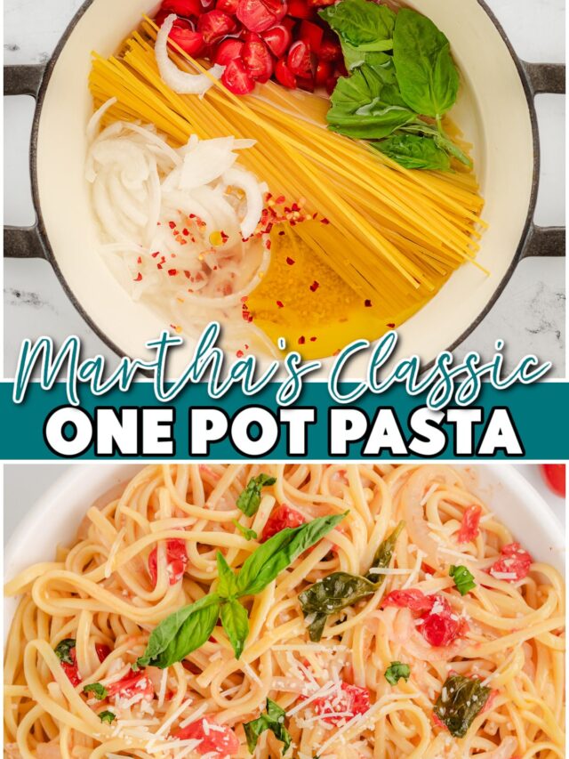 Martha’s One-Pot Pasta
