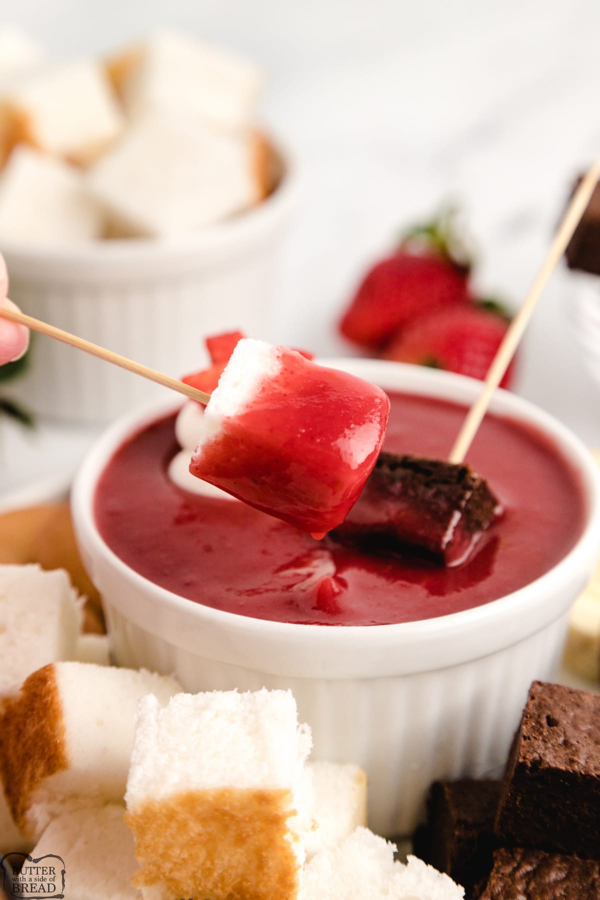 Strawberry fondue recipe