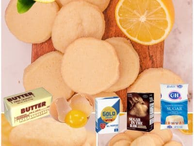 Lemon Icebox Cookies are a slice & bake cookie recipe with bright, fresh lemon flavor! Lemon sugar cookies made with butter, powdered sugar, egg yolk & lemon.