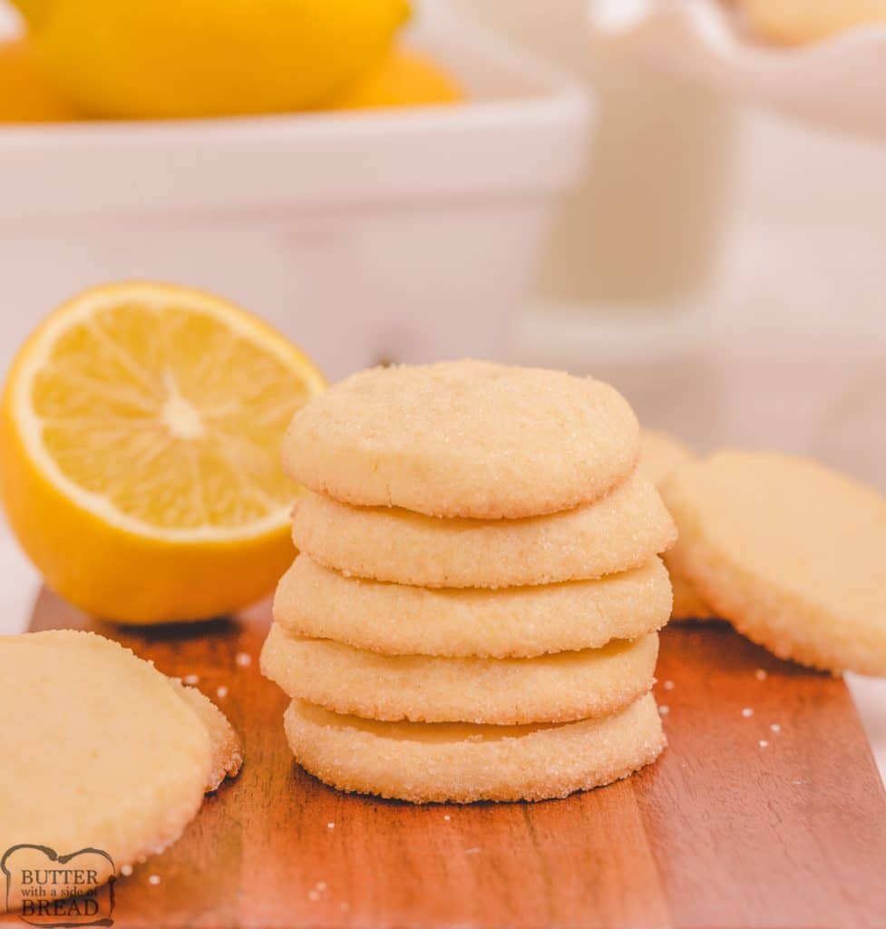 lemon icebox cookies