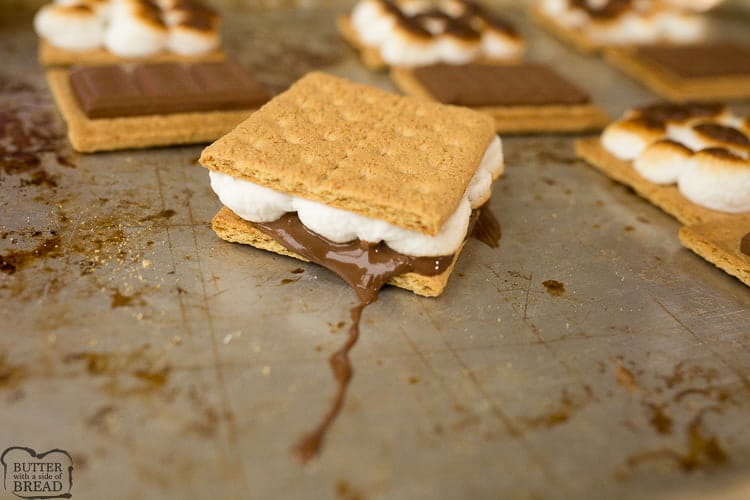 how to make smores without a fire