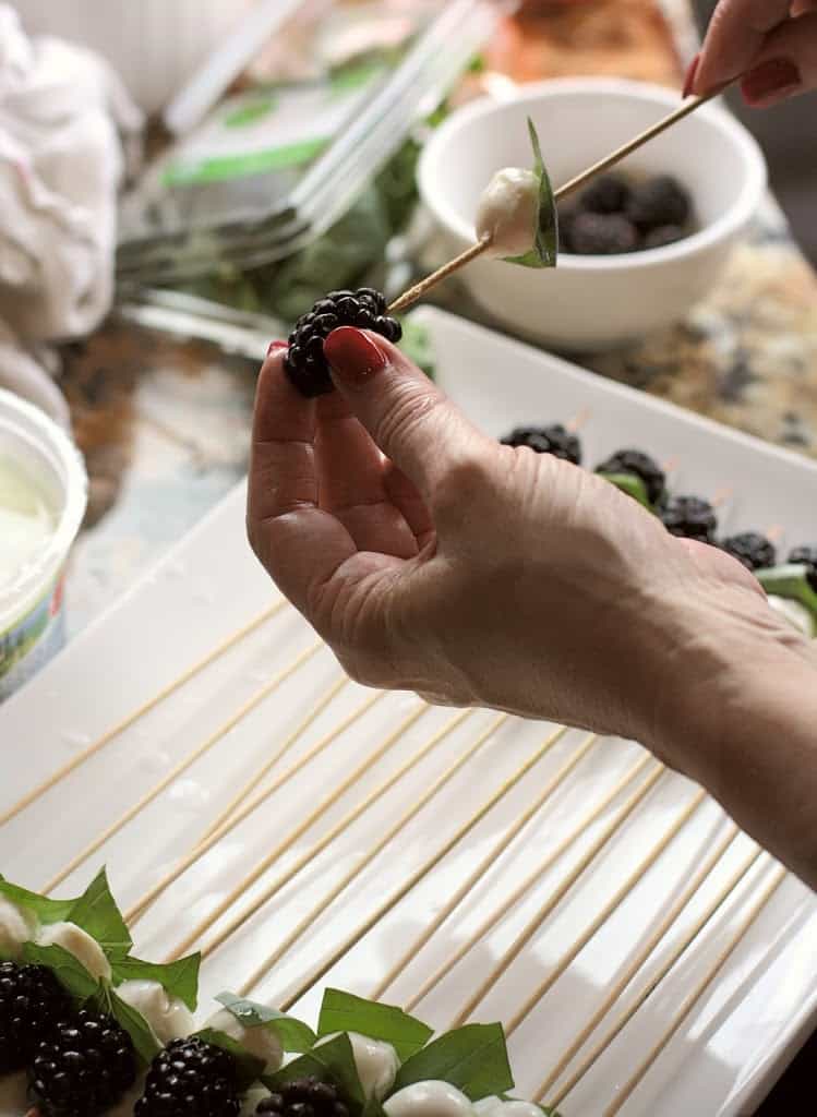 BLACKBERRY CAPRESE SKEWERS: Butter With A Side of Bread