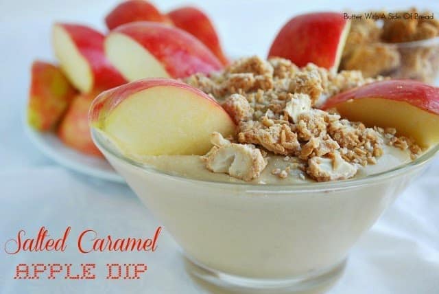 SALTED CARAMEL APPLE DIP: Butter With A Side of Bread