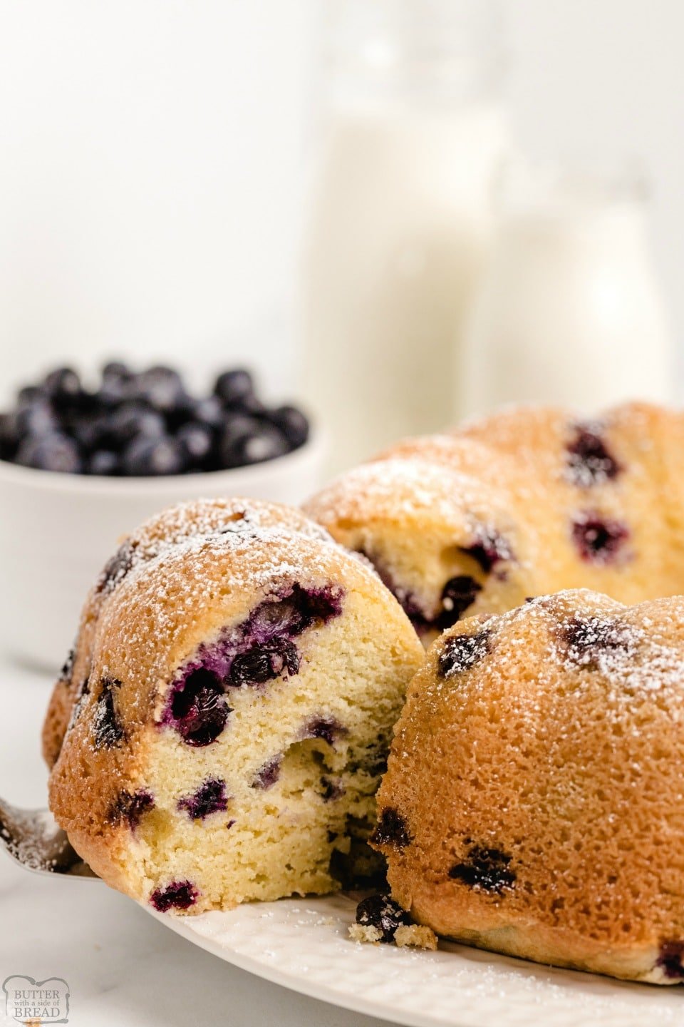 How to make Blueberry Pound Cake recipe