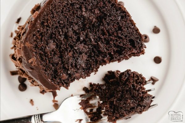 EASY CHOCOLATE BUNDT CAKE - Butter with a Side of Bread