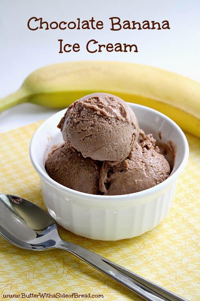 Butter With a Side of Bread: Chocolate Banana Ice Cream