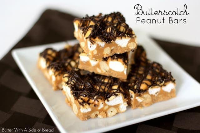 BUTTERSCOTCH PEANUT BARS: Butter With A Side of Bread