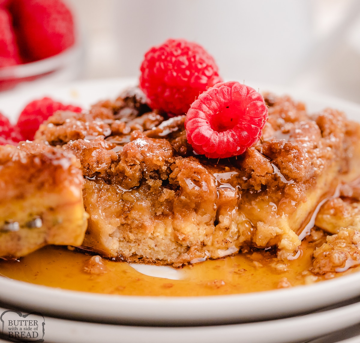 buttery french toast bake