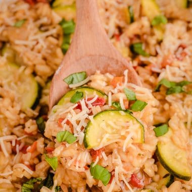 zucchini risotto recipe
