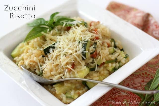 ZUCCHINI RISOTTO: Butter With A Side of Bread
