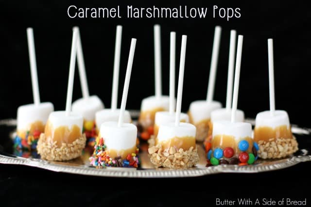 CARAMEL MARSHMALLOW POPS: Butter With A Side of Bread