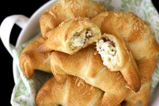 CHEESY BACON CRESCENTS: Butter With A Side of Bread