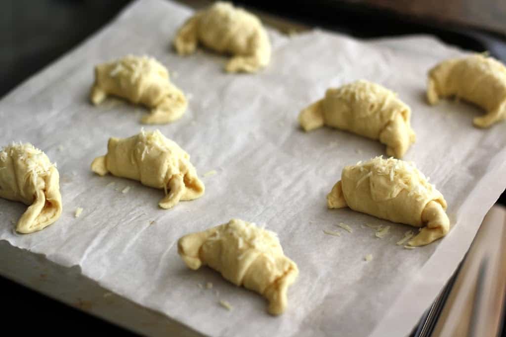 CHEESY BACON CRESCENTS: Butter With A Side of Bread