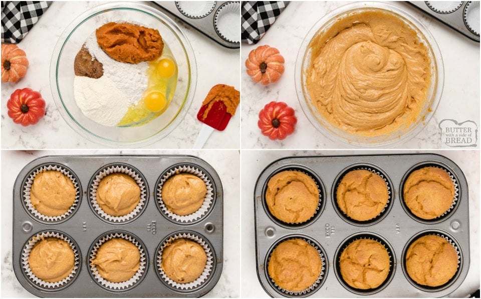 How to make Best Pumpkin Spice Cupcakes with Cream Cheese Frosting